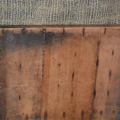 Antique Wood Letterpress Drawer Trinket Wall Hanging