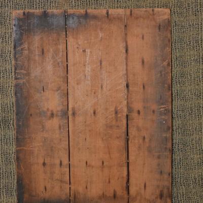 Antique Wood Letterpress Drawer Trinket Wall Hanging