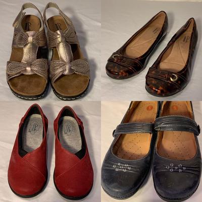 Clarks Shoes & More, Womenâ€™s Size 8 (PC-HS)