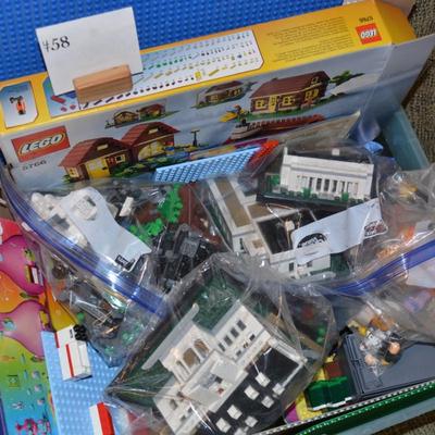 Huge Tub of Misc. LEGO Toys, Box Sets, Instruction Manuals