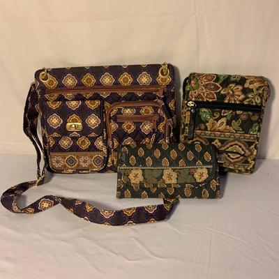 Large Collection of Vera Bradley Handbags, Wallets, & More (PC-HS)