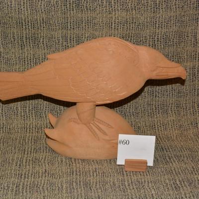 Pacific Northwest Raven and the Whale Wood Carving 19"x12"