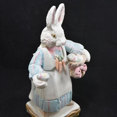 Vintage House of Hatton Easter Rabbit 1992 14.5" Tall