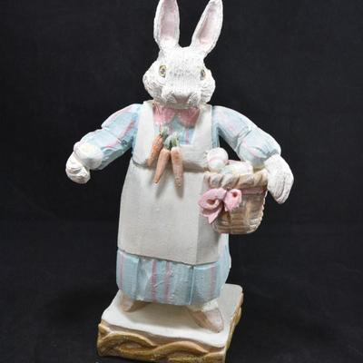 Vintage House of Hatton Easter Rabbit 1992 14.5" Tall