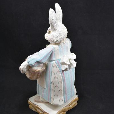 Vintage House of Hatton Easter Rabbit 1992 14.5" Tall
