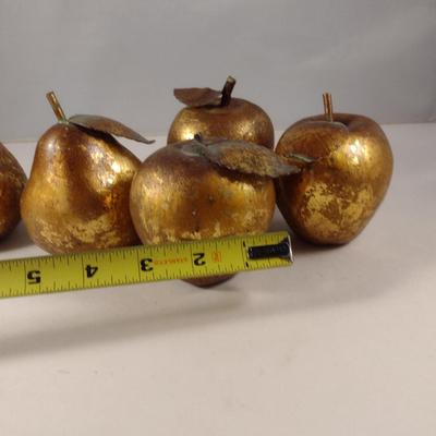 Gilt Finish Ceramic 'Fruit'