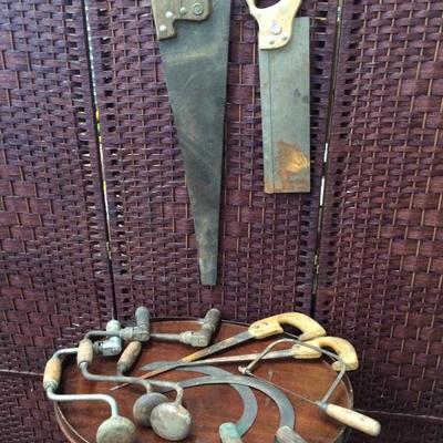 Lot of 10 Vintage Hand Tools