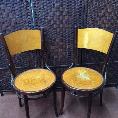 Pair of Vintage Bentwood Chairs