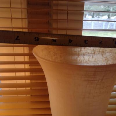 Pair of Table Top Torchiere Style Lamps with Touch On/Off Activation