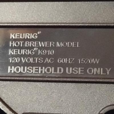 Keurig Single Cup Brewing System Model K910