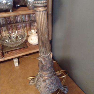 Table Top Torchiere Style Lamp