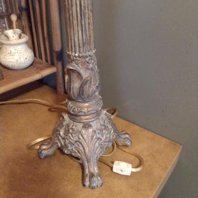 Table Top Torchiere Style Lamp