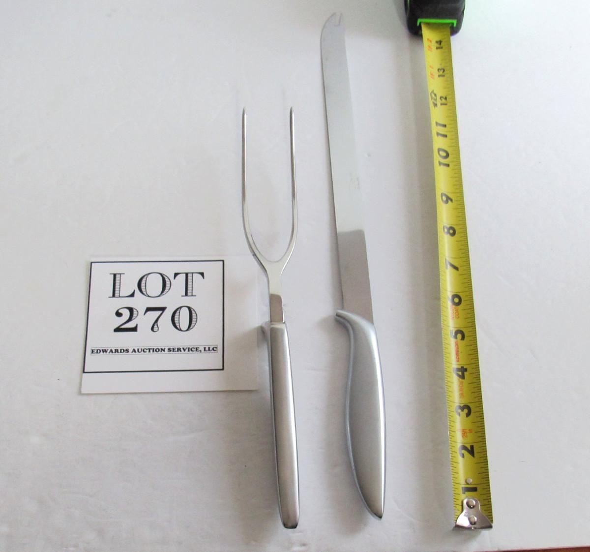 Meat Carving Knife and Fork Set, Gerber