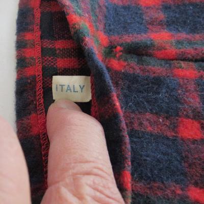 Lot of Vintage Doll Hats and Clothes, Red Set From Italy