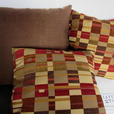 3 Larger Size Throw Pillows