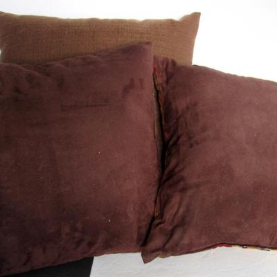 3 Larger Size Throw Pillows