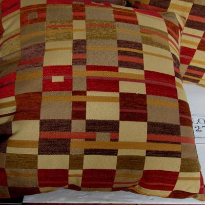 3 Larger Size Throw Pillows