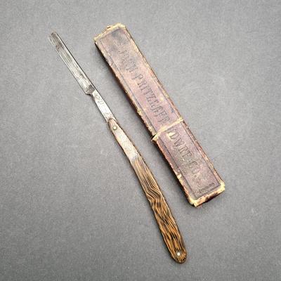 Antique Wester Bros Straight Blade Razor