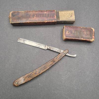 Antique Wester Bros Straight Blade Razor