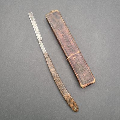 Antique Wester Bros Straight Blade Razor