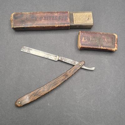 Antique Wester Bros Straight Blade Razor
