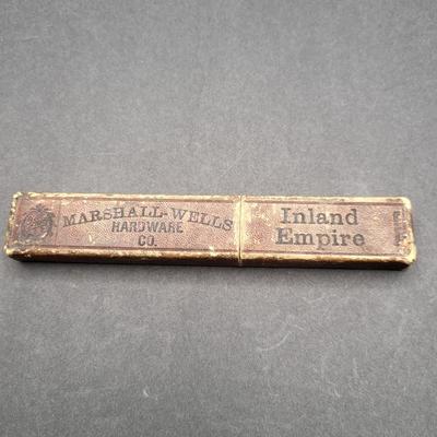 Antique Marshall Wells Barber's Prince Straight Blade Razor