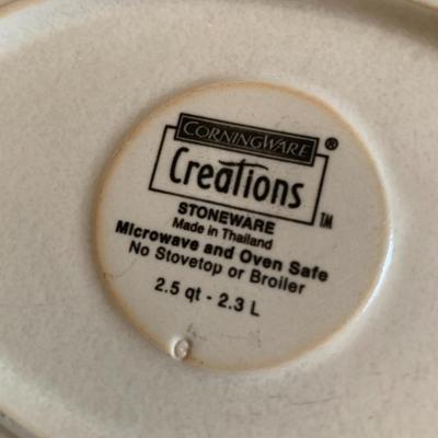 CorningWare Creations Stoneware Casseroles