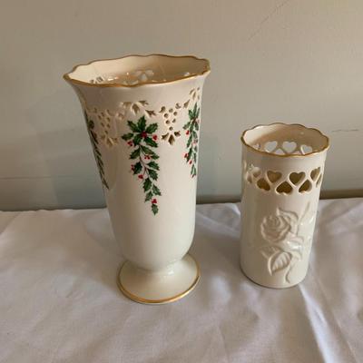 Lenox Vase/decorative pair