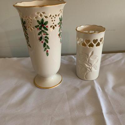 Lenox Vase/decorative pair