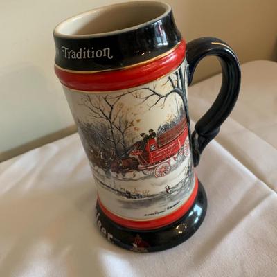 Collectable Ceramic Budweiser Mug 1990