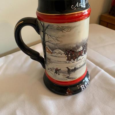Collectable Ceramic Budweiser Mug 1990