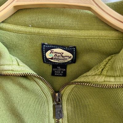 Lot of 10 Tommy Bahama Menâ€™s Half Zip Sweatshirts XL