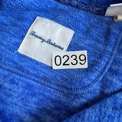 Lot of 10 Tommy Bahama Menâ€™s Half Zip Sweatshirts XL