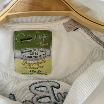 Lot of 10 Tommy Bahama Menâ€™s Half Zip Sweatshirts XL