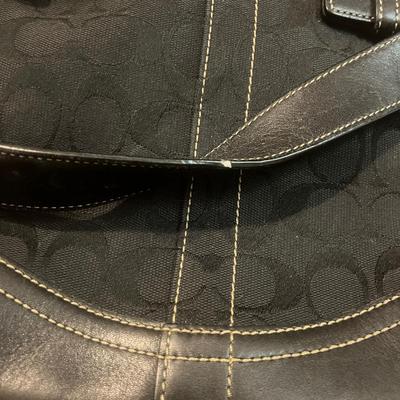 Pair of Signature Coach Logo Purses (PC-RG)