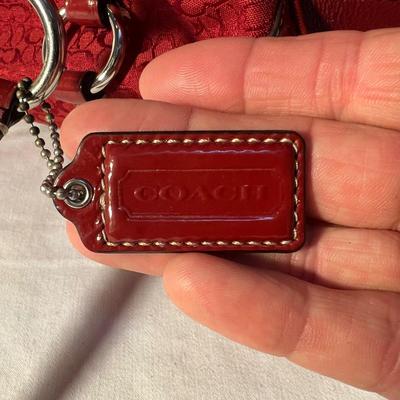 Pair of Signature Coach Logo Purses (PC-RG)