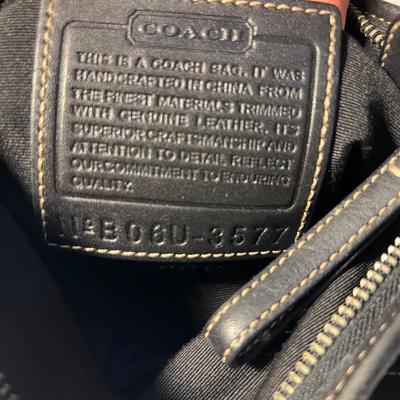 Pair of Signature Coach Logo Purses (PC-RG)