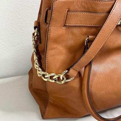 MICHEAL KORS ~ Authentic Leather Chestnut Shoulder Bag