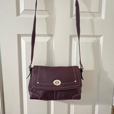 Three Coach Purses - Two Leather & One Canvas (PC-RG)