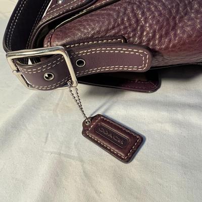 Three Coach Purses - Two Leather & One Canvas (PC-RG)