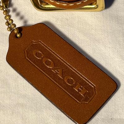 Three Coach Purses - Two Leather & One Canvas (PC-RG)