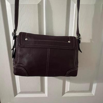 Three Coach Purses - Two Leather & One Canvas (PC-RG)