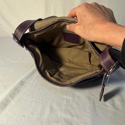 Three Coach Purses - Two Leather & One Canvas (PC-RG)