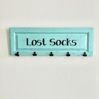 Lost Socks ~ Painted Wall Decor