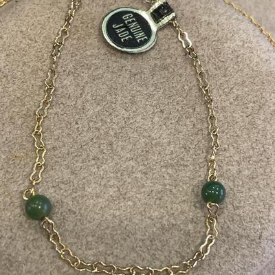 Genuine Jade bracelet and necklace