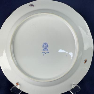846 Herend Rothschild Bird Dinner Plate