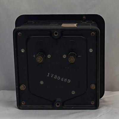 Vintage Direct Current Amperes Meter