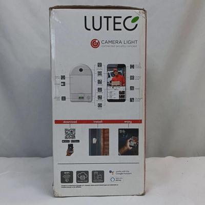 New Open Box Lutec WIFI Security Camera Light