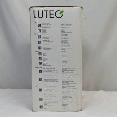 New Open Box Lutec WIFI Security Camera Light