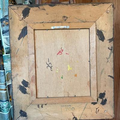 Oil on Wood Framed Painting Signed "Robert Cox"